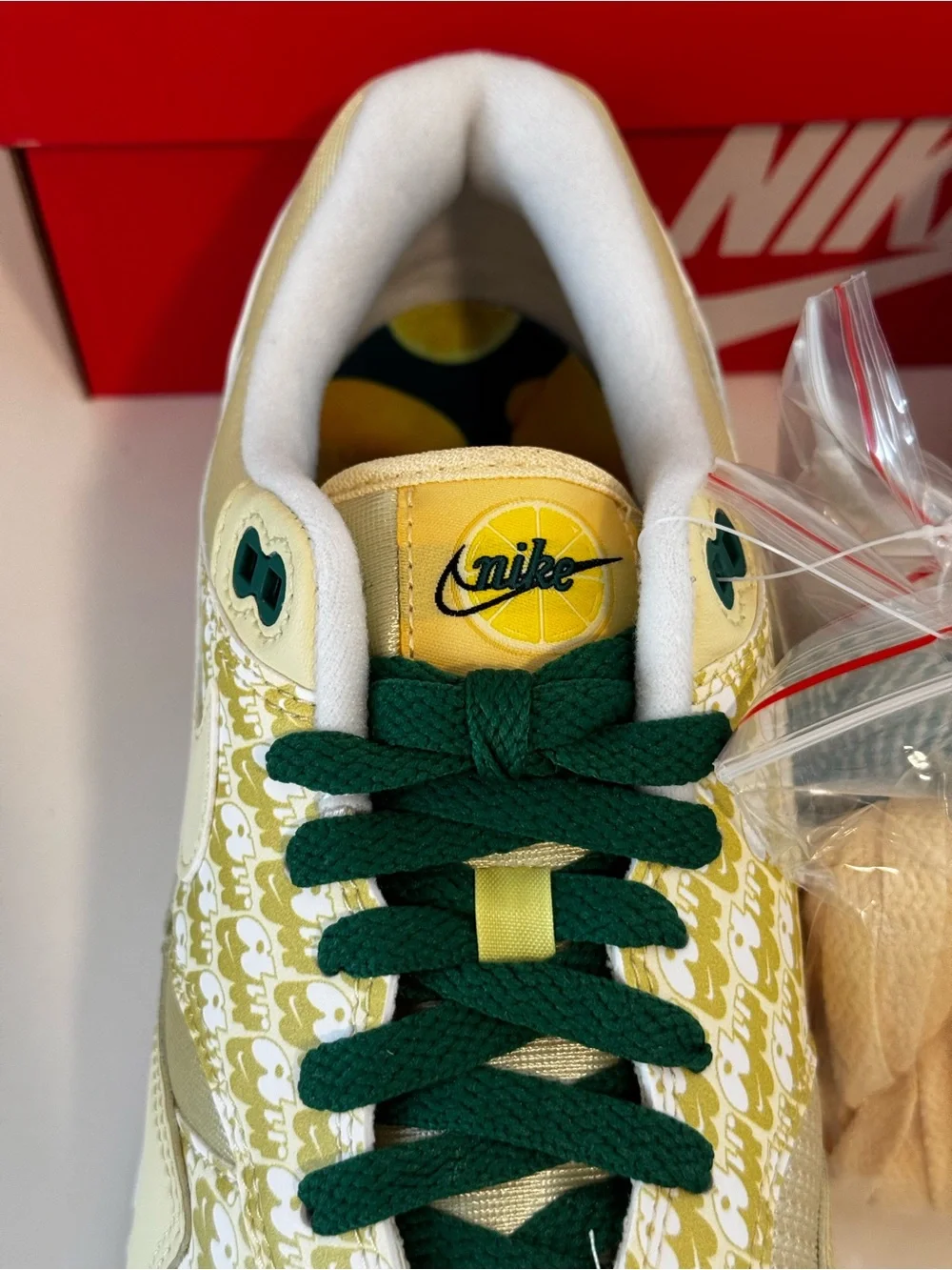 Nike Air Max 1 PRM Lemonade shoes NWT